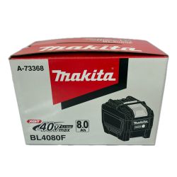 □□ MAKITA マキタ バッテリー　40Ｖ　8.0Ａｈ BL4080F Sランク