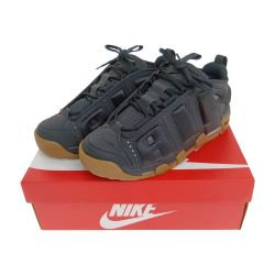 □□ NIKE ナイキ ナイキ エア モア アップテンポ LOW　スニーカー　26ｃｍ FZ3055 003 ブラック Aランク