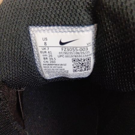  NIKE ナイキ ナイキ エア モア アップテンポ LOW　スニーカー　26ｃｍ FZ3055 003 ブラック