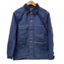 □□ 70s BLUE BELL ジャケット カバーオール SIZE 42 古着 デニムジャケット インディゴ Cランク