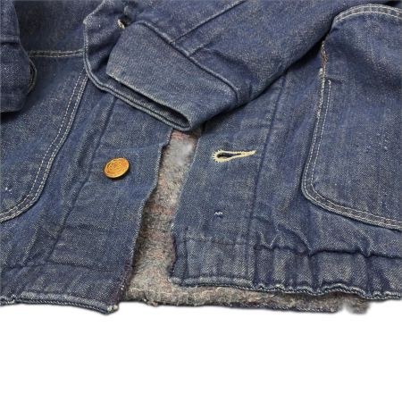  70s BLUE BELL ジャケット カバーオール SIZE 42 古着 デニムジャケット インディゴ
