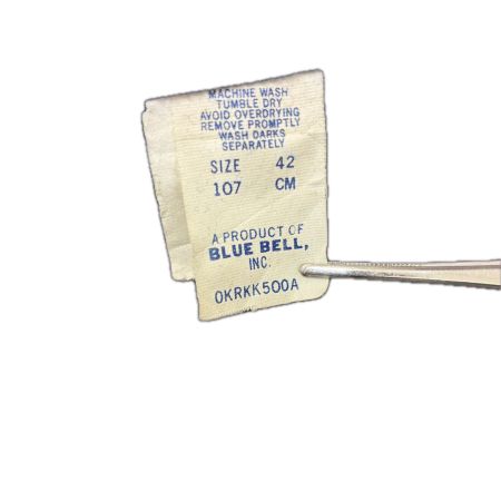  70s BLUE BELL ジャケット カバーオール SIZE 42 古着 デニムジャケット インディゴ