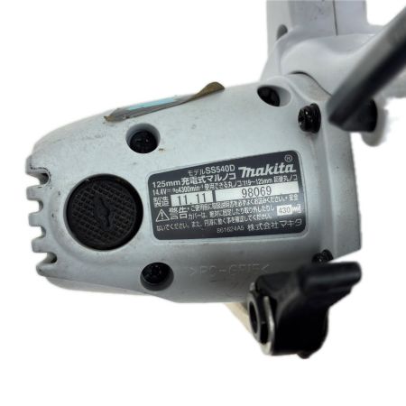  MAKITA マキタ 125ｍｍ充電式マルノコ14.4Ｖ SS540D ホワイト 本体のみ
