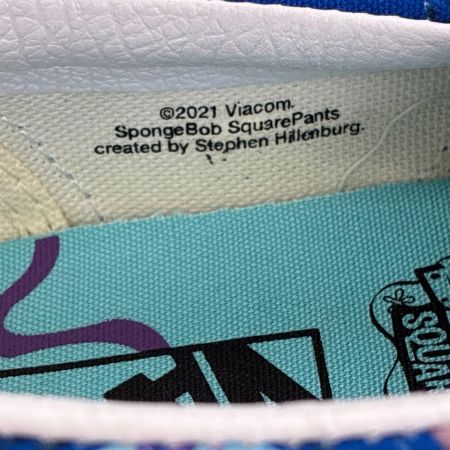  VANS バンズ シューズ スリッポン スポンジボブ SIZE 26.5cm ブルー