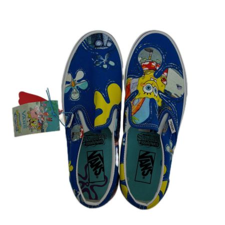  VANS バンズ シューズ スリッポン スポンジボブ SIZE 26.5cm ブルー