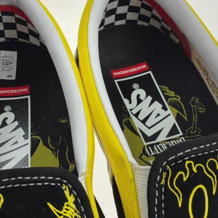  VANS バンズ シューズ スリッポン スポンジボブ SIZE 26.5cm ブラック×イエロー
