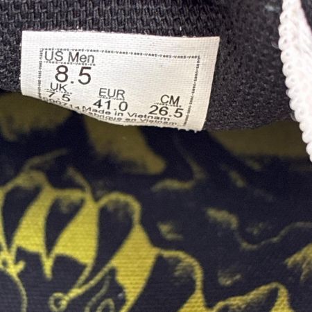  VANS バンズ シューズ スリッポン スポンジボブ SIZE 26.5cm ブラック×イエロー