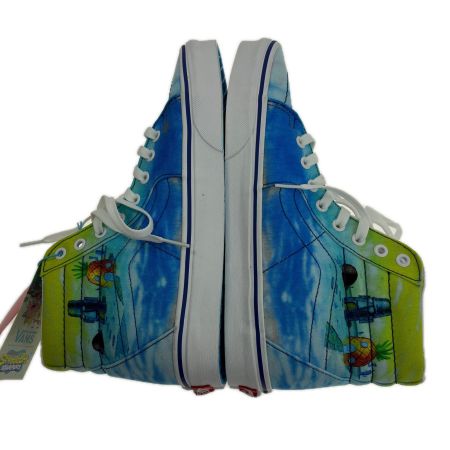 VANS バンズ スニーカー ハイカットスニーカー SIZE 26.5cm スポンジボブ  ブルー×グリーン