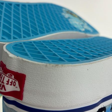  VANS バンズ スニーカー ハイカットスニーカー SIZE 26.5cm スポンジボブ  ブルー×グリーン