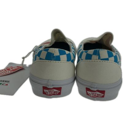  VANS バンズ スニーカー SIZE 26.5cm スリッポン  ホワイト×ブルー