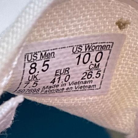  VANS バンズ スニーカー SIZE 26.5cm スリッポン  ホワイト×ブルー