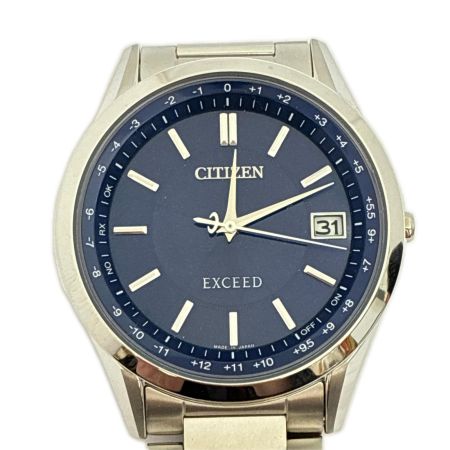  CITIZEN シチズン 腕時計　エクシード　エコ・ドライブ電波時計 ダイレクトフライト  CB-1110-61L シルバー