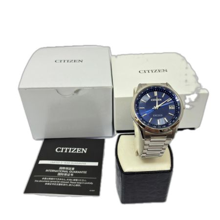  CITIZEN シチズン 腕時計　エクシード　エコ・ドライブ電波時計 ダイレクトフライト  CB-1110-61L シルバー