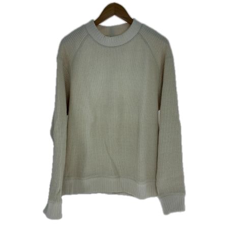  Jackman カットソー ワッフルカットソー SIZE XL 古着 JM7200 アイボリー