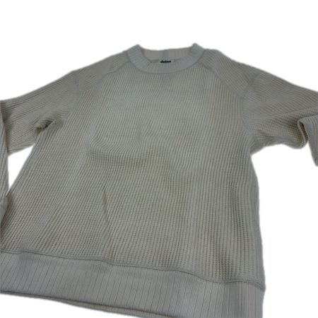  Jackman カットソー ワッフルカットソー SIZE XL 古着 JM7200 アイボリー