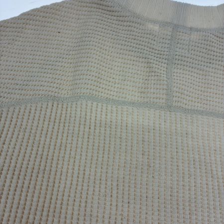  Jackman カットソー ワッフルカットソー SIZE XL 古着 JM7200 アイボリー