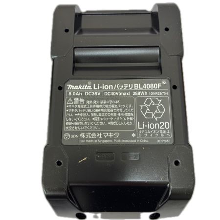  MAKITA マキタ バッテリー　40Ｖ　8.0Ａｈ BL4080F