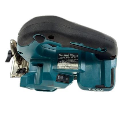  MAKITA マキタ 125mm充電式マルノコ　18Ｖ HS474D 本体のみ