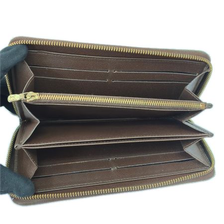  LOUIS VUITTON ルイヴィトン ジッピーウォレット ラウンド長財布 N60015 ブラウン