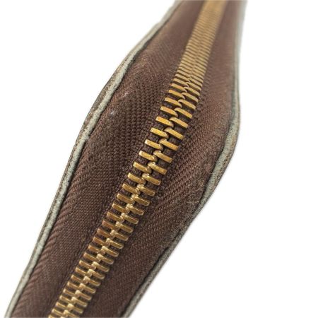  LOUIS VUITTON ルイヴィトン ジッピーウォレット ラウンド長財布 N60015 ブラウン