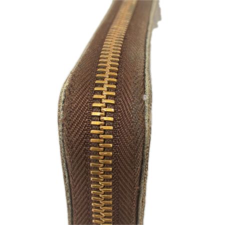  LOUIS VUITTON ルイヴィトン ジッピーウォレット ラウンド長財布 N60015 ブラウン