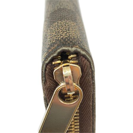  LOUIS VUITTON ルイヴィトン ジッピーウォレット ラウンド長財布 N60015 ブラウン