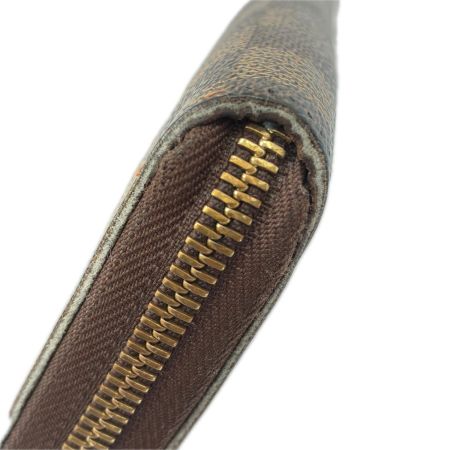  LOUIS VUITTON ルイヴィトン ジッピーウォレット ラウンド長財布 N60015 ブラウン