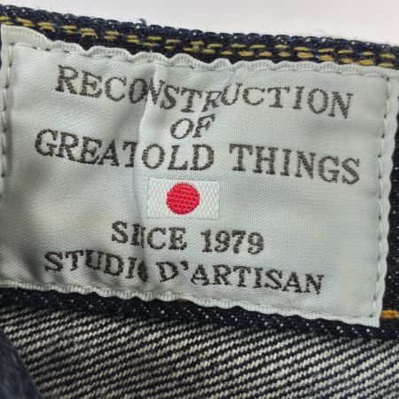  STUDIO D'ARTISAN ステュディオ ダルチザン ジーンズ デニムパンツ SIZE L 古着 SD-108 インディゴ