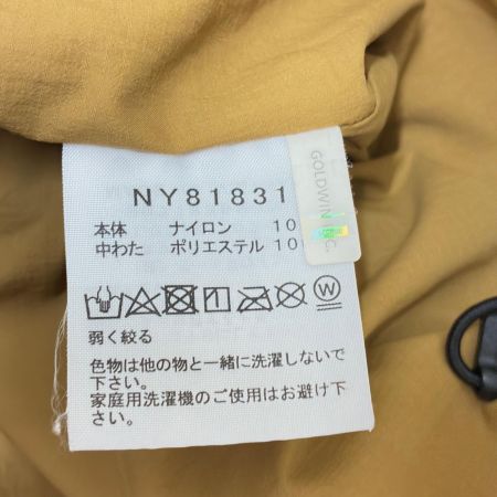  THE NORTH FACE ザノースフェイス コート トランゴパーカ 中綿ジャケット SIZE M NY81831 キャメル