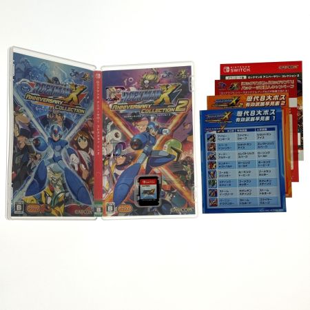   Nintendo Switchソフト ロックマンX アニバーサリー コレクション 1+2 ケース付