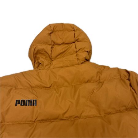 PUMA プーマ ダウンジャケット 蓄熱 撥水 ダウン パッファー ジャケット 防寒 ダウン20％ SIZE XL 672411-74 キャメル