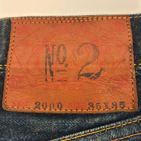 EVISU エビス ジーンズ デニムパンツ 古着 SIZE W35×L35 インディゴ
