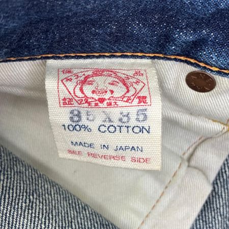  EVISU エビス ジーンズ デニムパンツ 古着 SIZE W35×L35 インディゴ