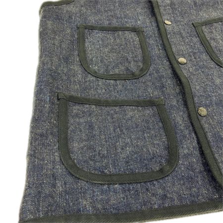  SAMURAI ベスト デニムビーチクロスベスト SIZE 3L  インディゴ
