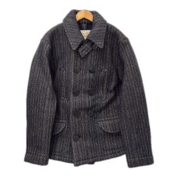 □□ FULL COUNT フルカウント ジャケット ピーコート SIZE 44(L) 古着 BBJ7-007 ネイビー Bランク