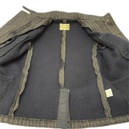  FULL COUNT フルカウント ジャケット ピーコート SIZE 44(L) 古着 BBJ7-007 ネイビー