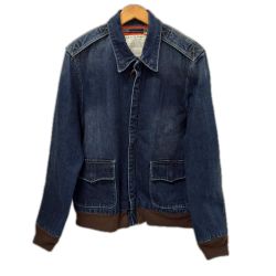 □□ AVIREX アビレックス ジャケット デニムジャケット SIZE XL インディゴ Cランク