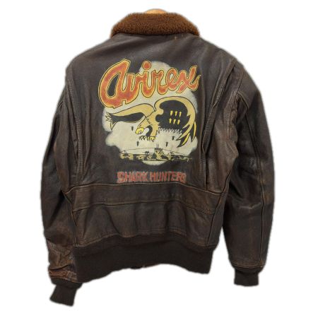  AVIREX アビレックス ジャケット フライトジャケット SIZE 42(L) 古着 ブラウン