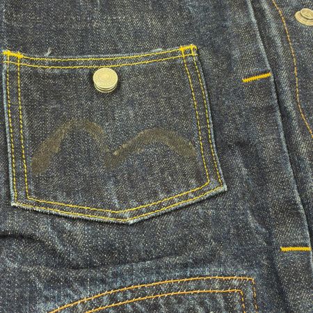  EVISU エビス ジャケット デニムジャケット SIZE S LOT.1511 インディゴ