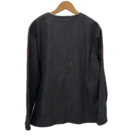 ROARK ジャケット ノーカラージャケット SIZE L 古着 RJJ1006 ブラック