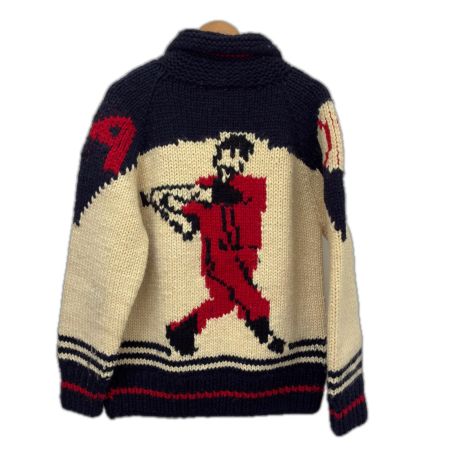  CANADIAN SWETER カナディアンセーター カーディガン カウチンニットカーディガン 古着 CA07322 ホワイト