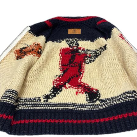  CANADIAN SWETER カナディアンセーター カーディガン カウチンニットカーディガン 古着 CA07322 ホワイト
