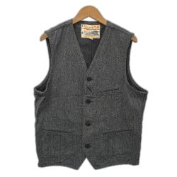 □□ SUGAR CANE シュガーケーン ベスト SIZE 42 古着 グレー Bランク