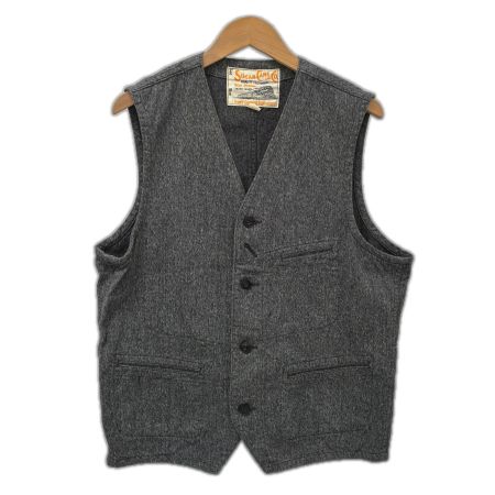  SUGAR CANE シュガーケーン ベスト SIZE 42 古着 グレー