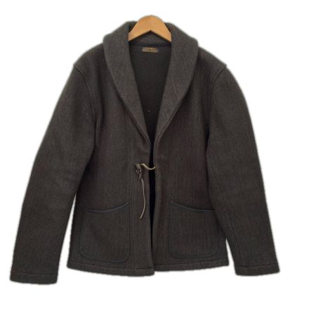  FULL COUNT フルカウント ジャケット SIZE 44(L) ブラウンズビーチジャケット ビーチクロス 古着 BBJ9-006 ブラウン