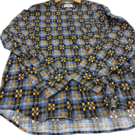  CALEE シャツ 長袖シャツ SIZE L 古着  ブルー