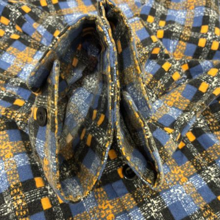  CALEE シャツ 長袖シャツ SIZE L 古着  ブルー