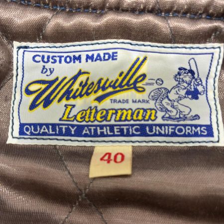  WHITES VILLE ホワイツビル ジャケット スタジャン SIZE 40(L) 古着 ブルー