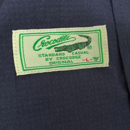 CROCODILE クロコダイル ジャケット ナイロンジャケット SIZE L  ネイビー
