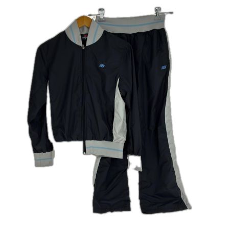  NEW BALANCE ニュー・バランス ジャケット ウインドブレーカーセットアップ SIZE M L472NB506P ブラック×ライトグレー